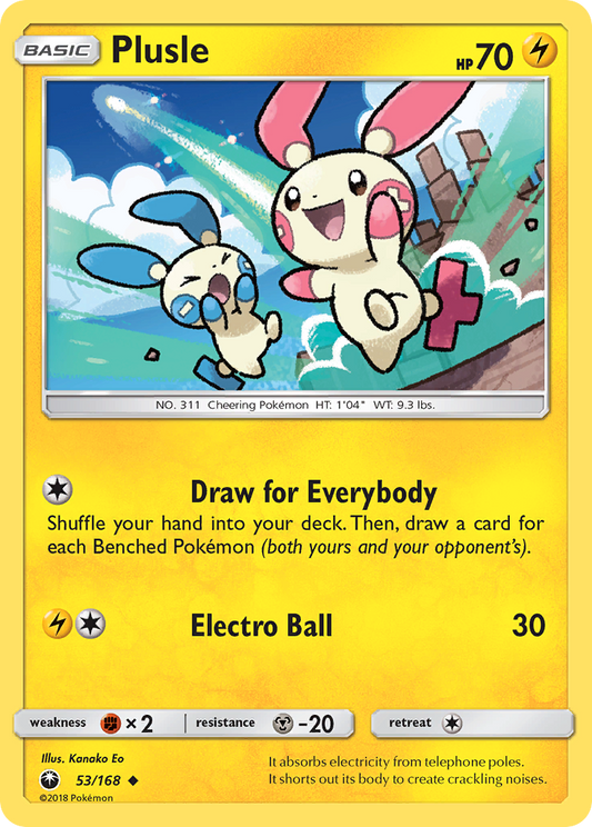 Plusle (CES) #53 [EN/N] s/o