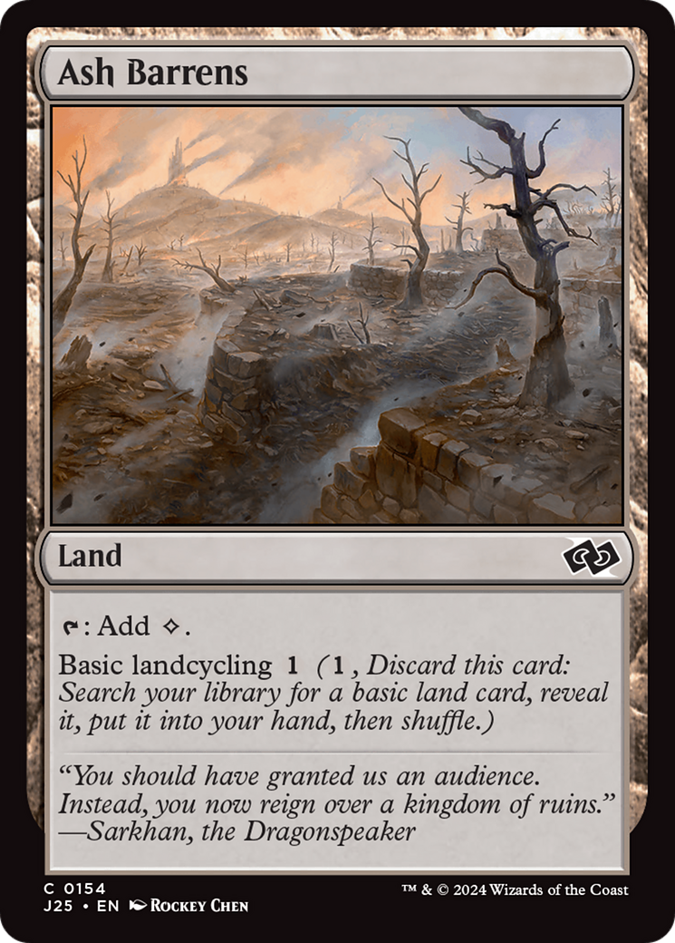 Ash Barrens (J25) #154 [EN/N] s/o