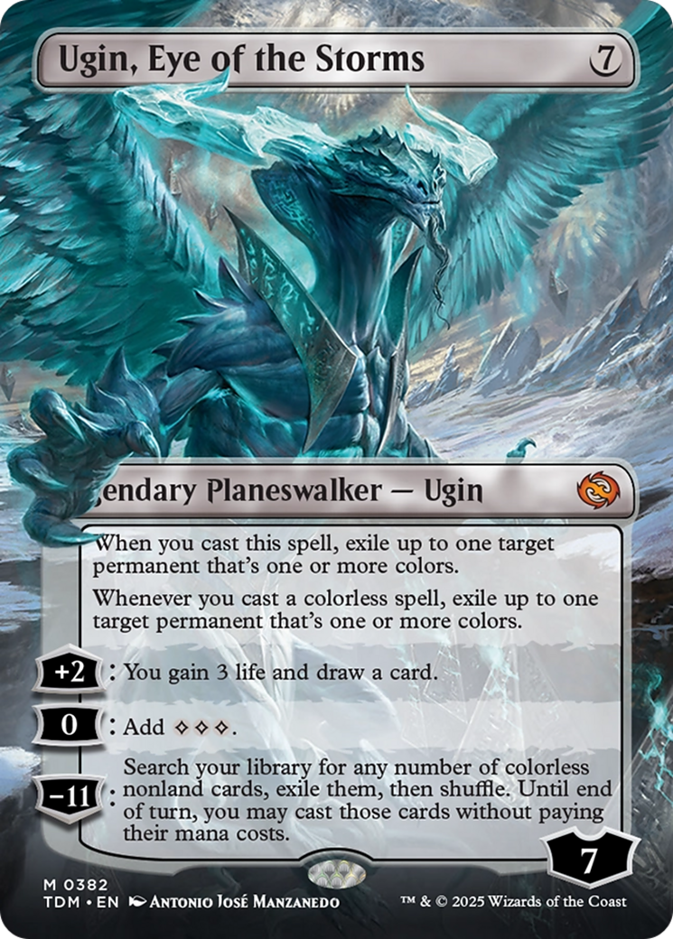 Ugin, Eye of the Storms // Ugin, Eye of the Storms (TDM) #382 [EN/N] s/o