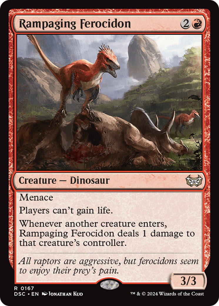 Rampaging Ferocidon (DSC) #167 [EN/N] s/o