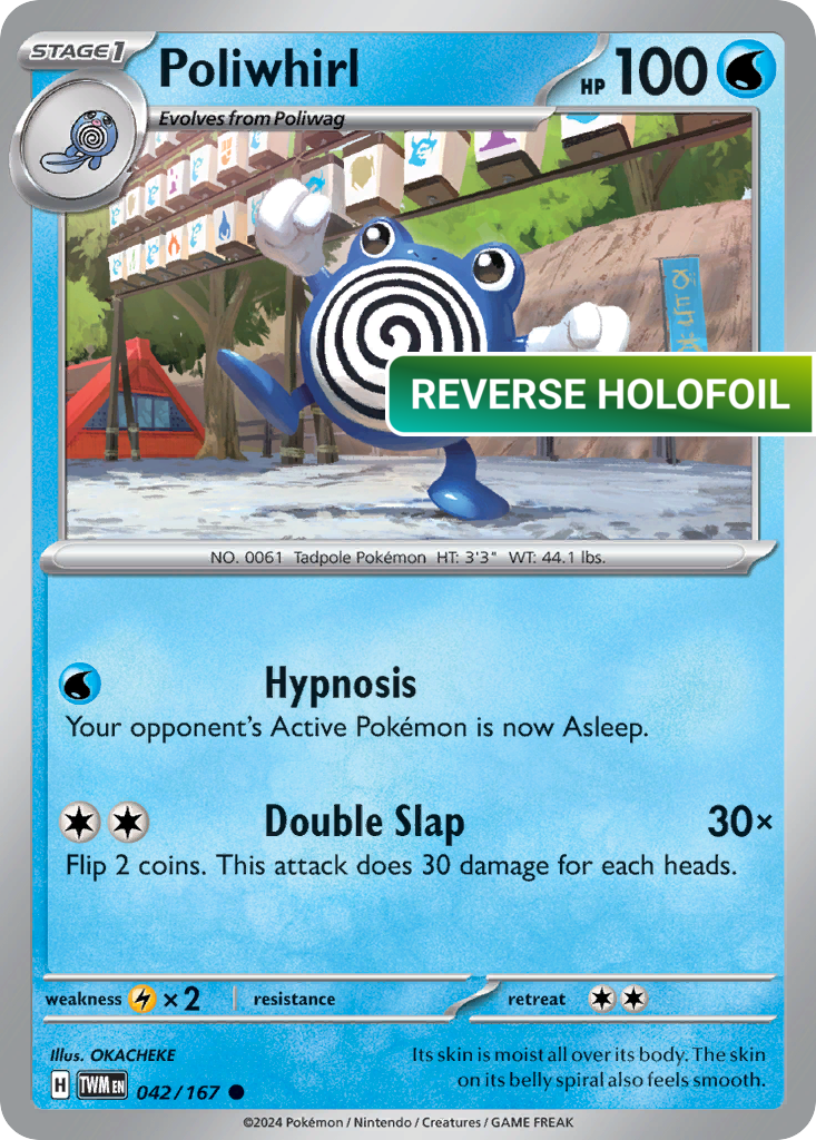 Poliwhirl (TWM) #42 [EN/R] s/o