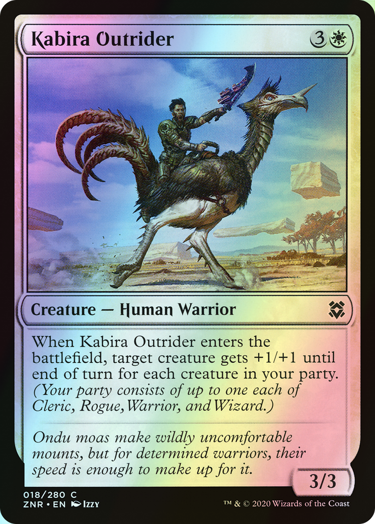 Kabira Outrider (ZNR) #18 [EN/F]