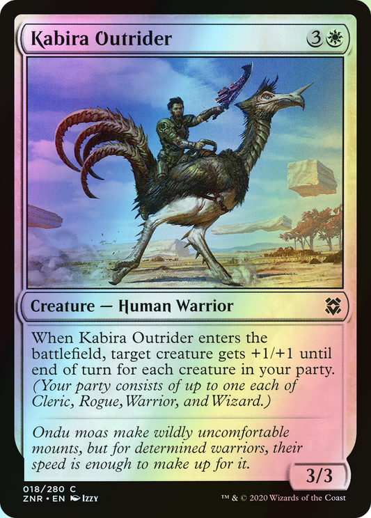 Kabira Outrider (ZNR) #18 [EN/F]