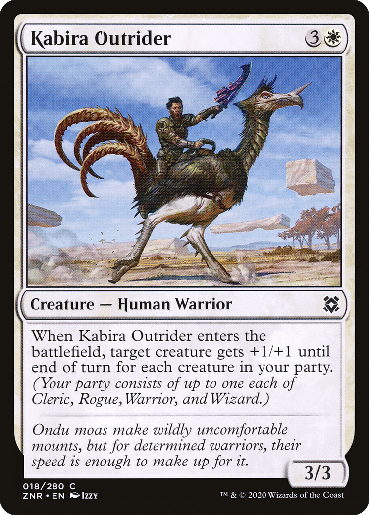 Kabira Outrider (ZNR) #18 [EN/N]