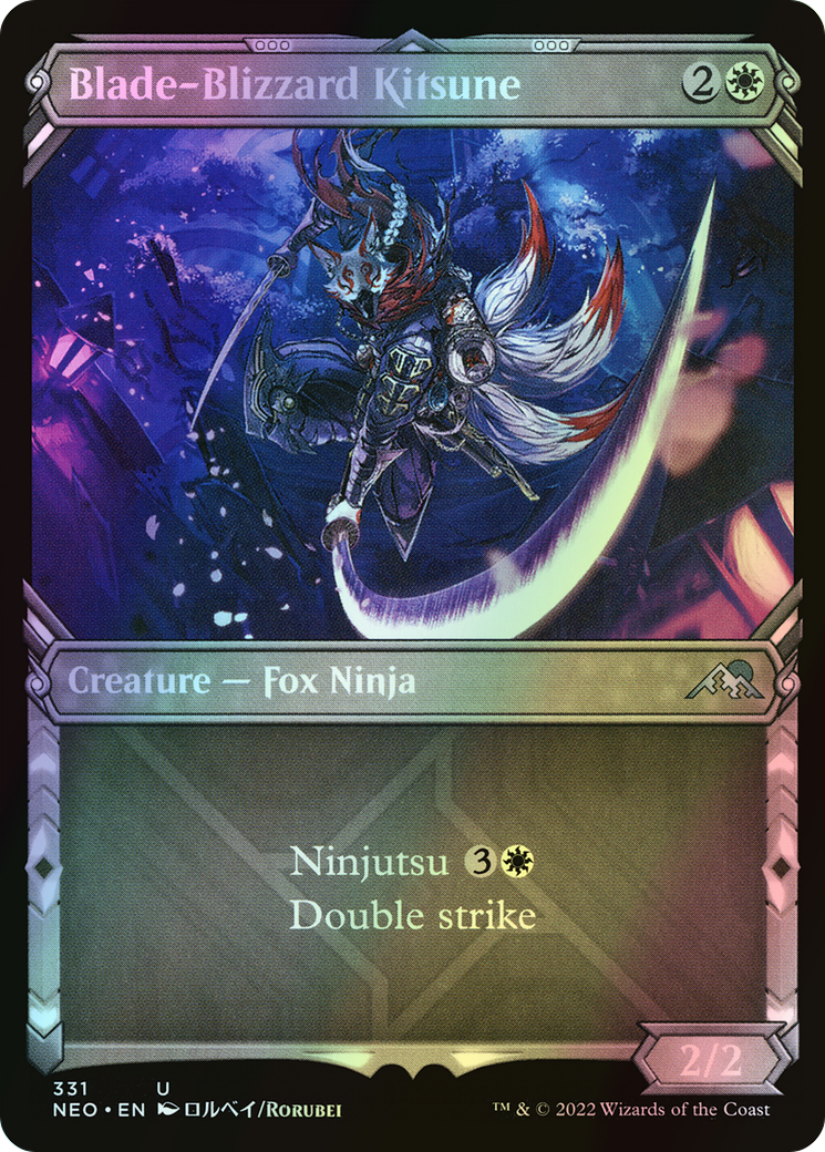 Blade-Blizzard Kitsune (NEO) #331 [EN/F]