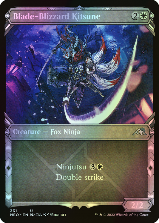 Blade-Blizzard Kitsune (NEO) #331 [EN/F]
