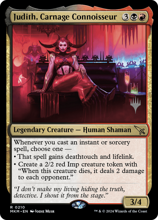 Judith, Carnage Connoisseur (PMKM) #210p [EN/N] s/o