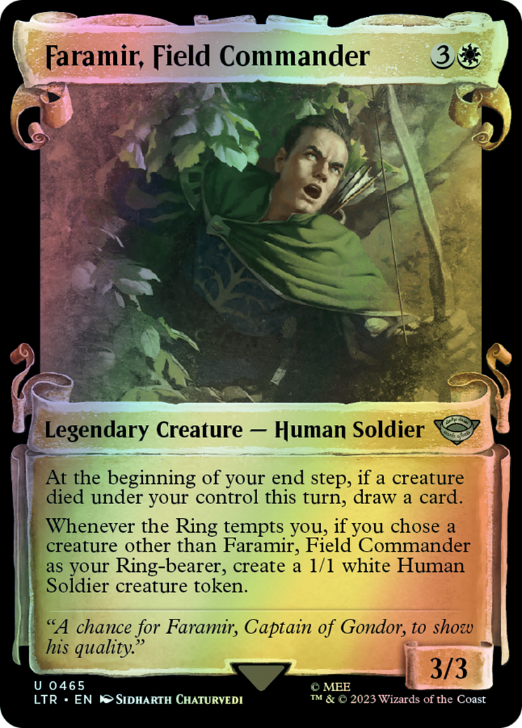 Faramir, Field Commander - Silver Foil (LTR) #465 [EN/F] s/o