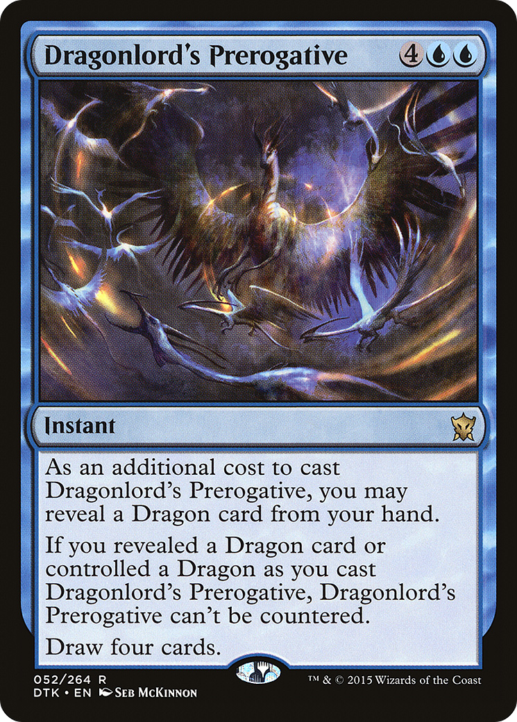 Dragonlord's Prerogative (DTK) #52 [EN/N]