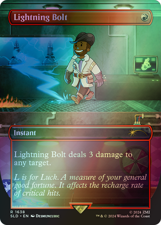 Lightning Bolt - Rainbow Foil (SLD) #1638★ [EN/F]