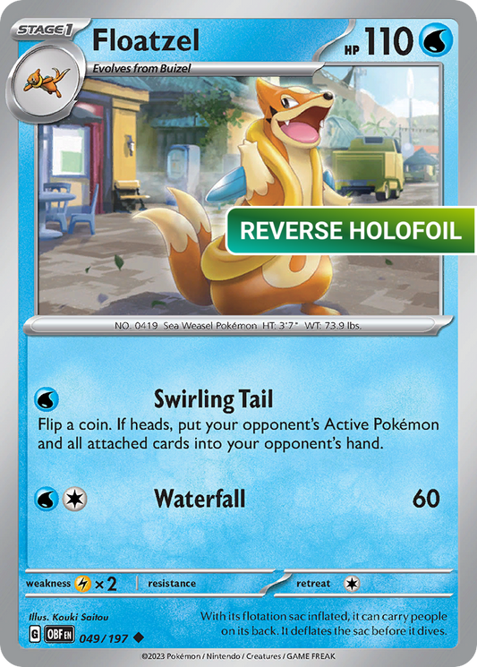 Floatzel (OBF) #049 [EN/R]