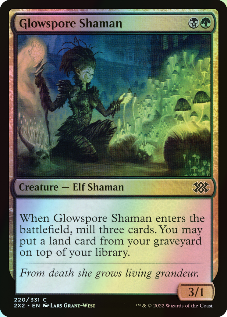 Glowspore Shaman (2X2) #220 [EN/F]