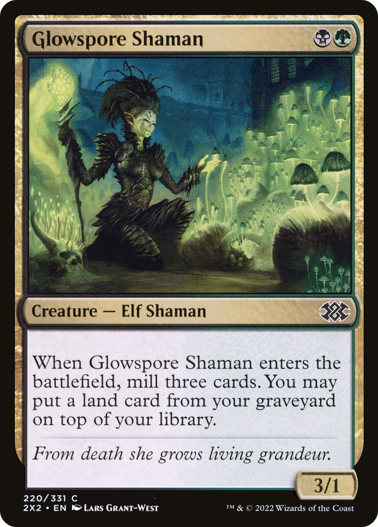 Glowspore Shaman (2X2) #220 [EN/N]