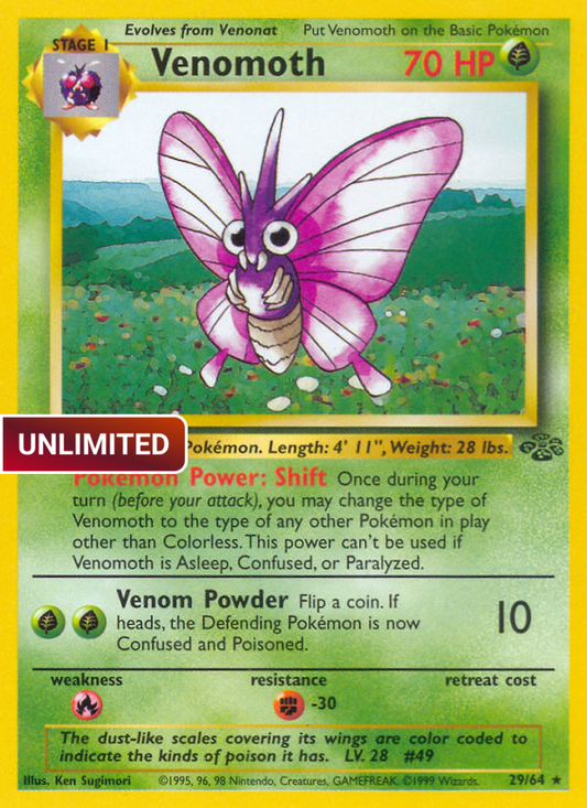 Venomoth (29) (JU) #29 [EN/U]