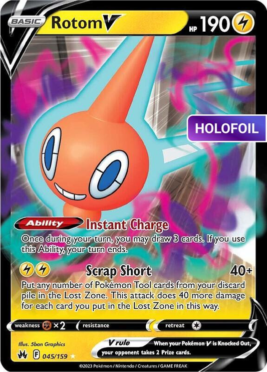 Rotom V (CRZ) #045 [EN/H]
