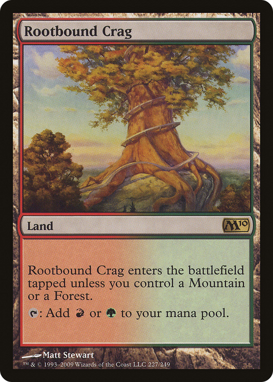 Rootbound Crag (M10) #227 [EN/N] s/o