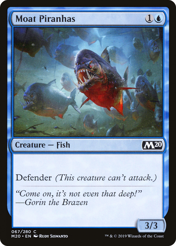 Moat Piranhas (M20) #67 [EN/N]