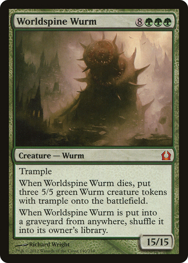 Worldspine Wurm (RTR) #140 [EN/N]