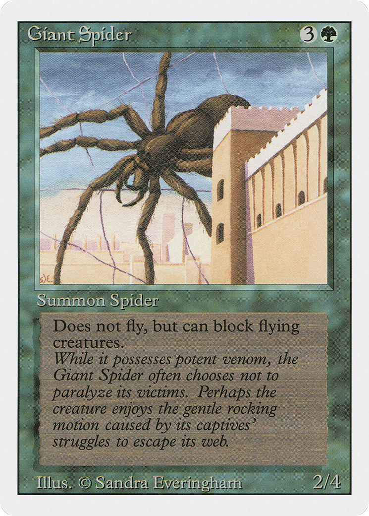 Giant Spider (3ED) #200 [EN/N]