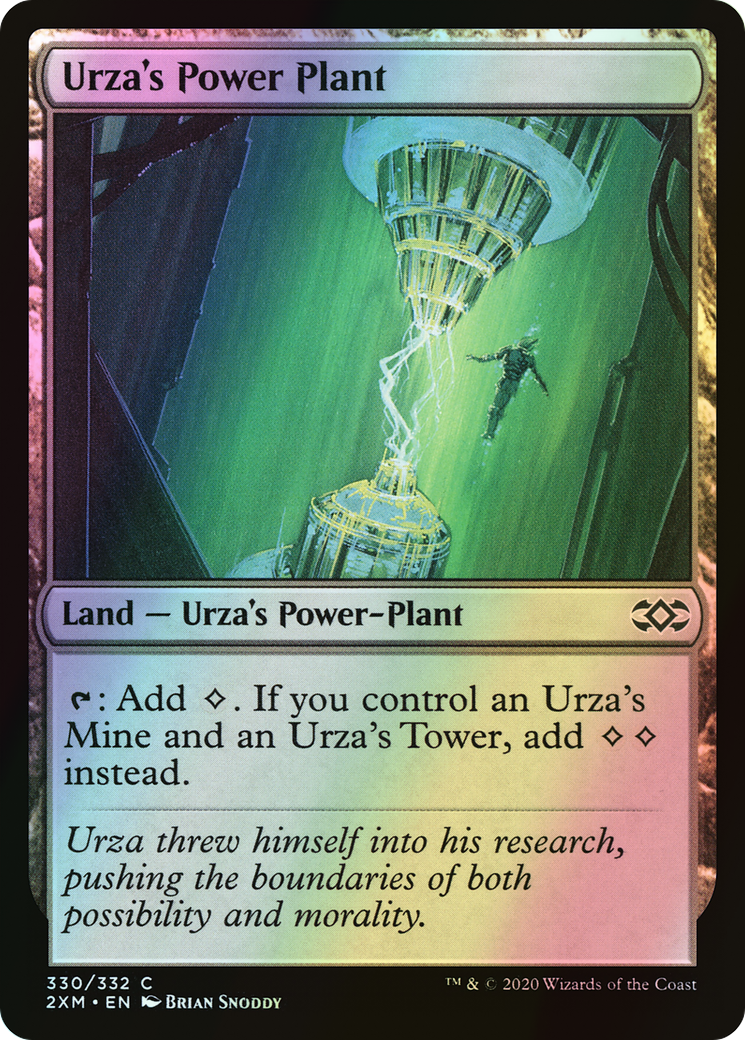 Urza's Power Plant (2XM) #330 [EN/F] s/o