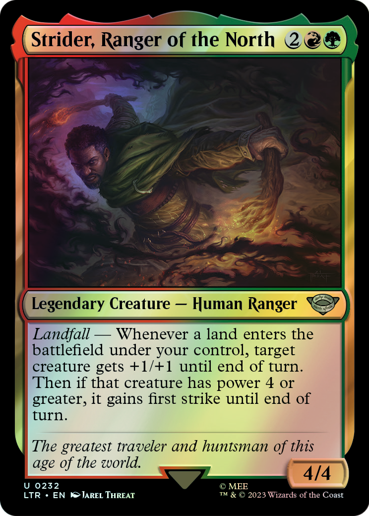 Strider, Ranger of the North (LTR) #232 [EN/F]