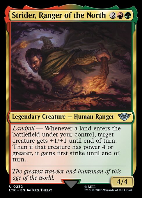 Strider, Ranger of the North (LTR) #232 [EN/N]