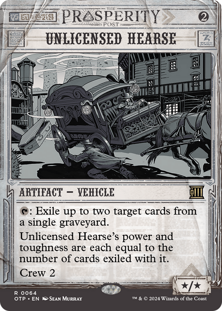 Unlicensed Hearse (OTP) #64 [EN/N] s/o