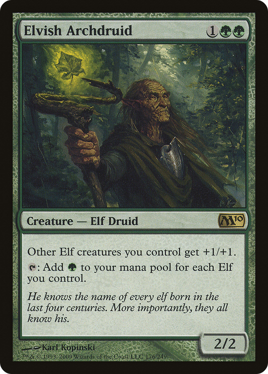 Elvish Archdruid (M10) #176 [EN/N]