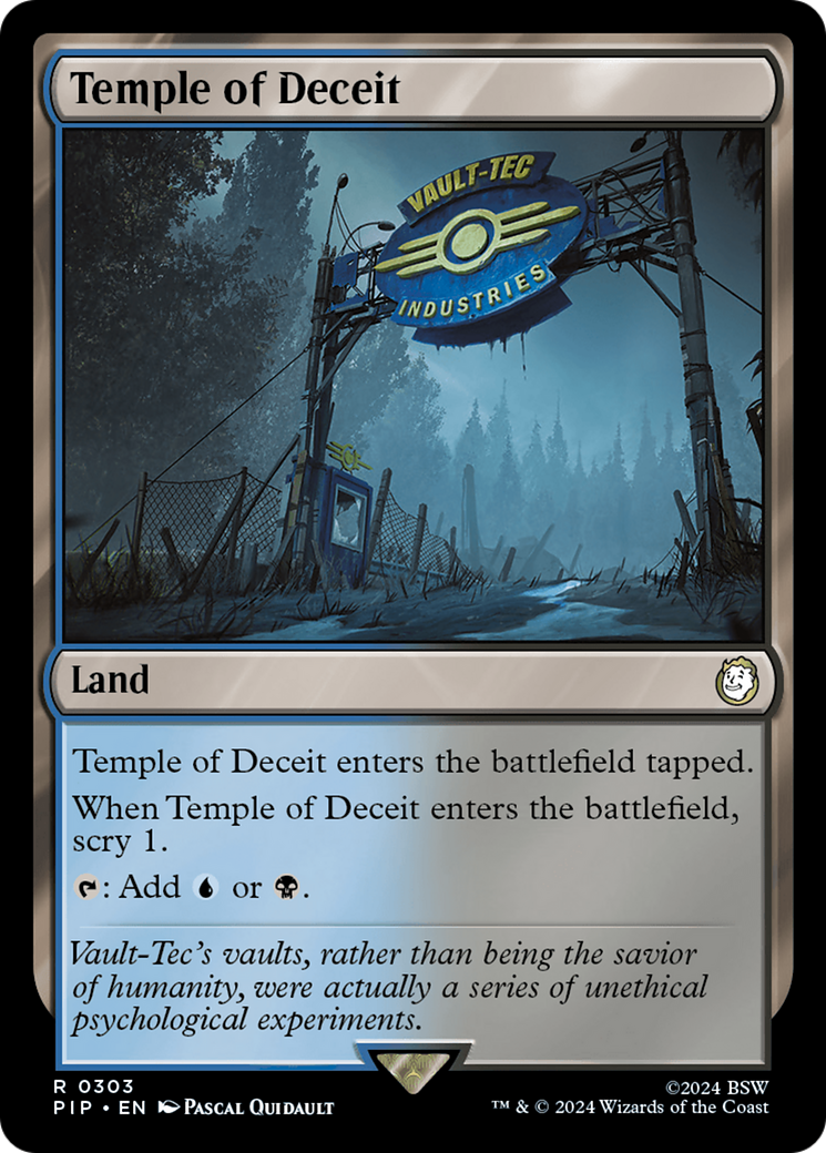 Temple of Deceit (PIP) #303 [EN/N] s/o