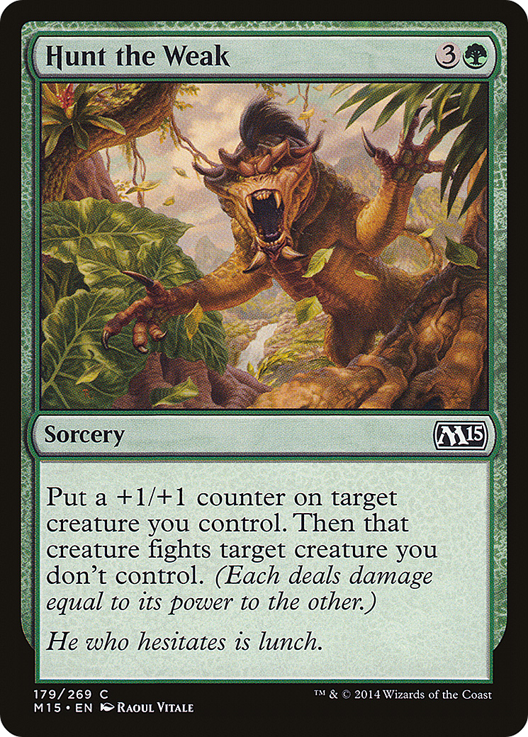 Hunt the Weak (M15) #179 [EN/N]