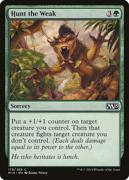 Hunt the Weak (M15) #179 [EN/N]