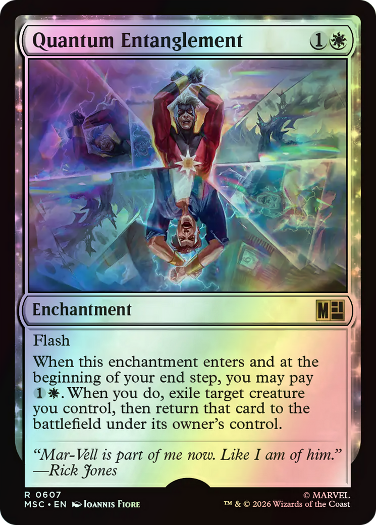 Quantum Entanglement (MSC) #607 [EN/F]