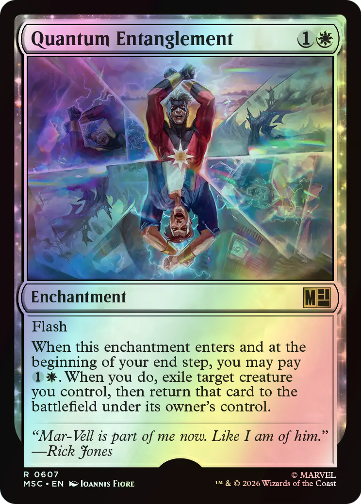 Quantum Entanglement (MSC) #607 [EN/F]