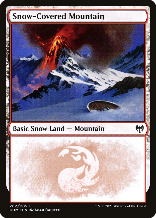 Snow-Covered Mountain (KHM) #282 [EN/N] s/o