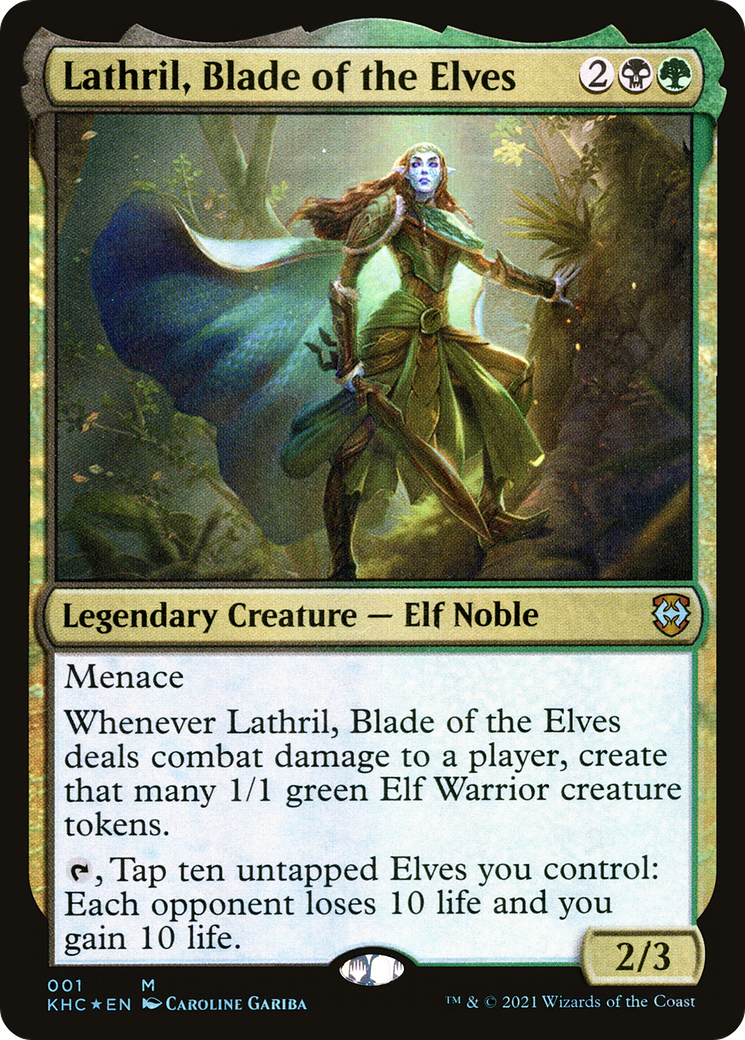 Lathril, Blade of the Elves (KHC) #1 [EN/N] s/o