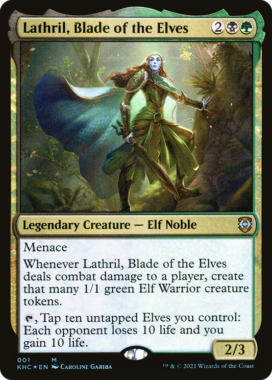 Lathril, Blade of the Elves (KHC) #1 [EN/N] s/o