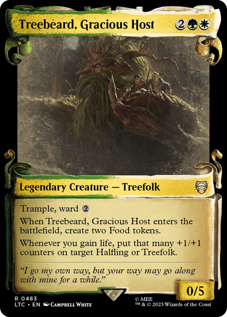 Treebeard, Gracious Host (LTC) #483 [EN/N] s/o