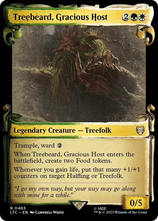 Treebeard, Gracious Host (LTC) #483 [EN/N] s/o