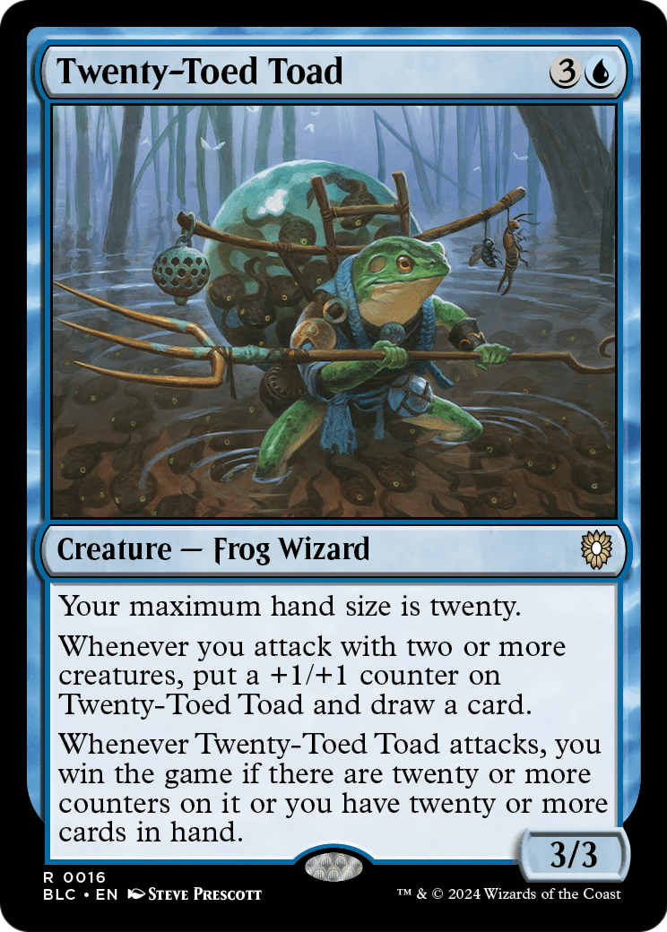 Twenty-Toed Toad (BLC) #16 [EN/N]