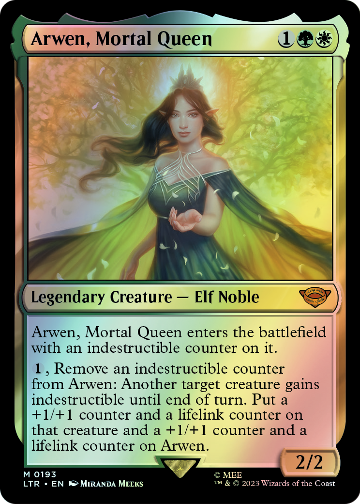 Arwen, Mortal Queen (LTR) #193 [EN/F] s/o
