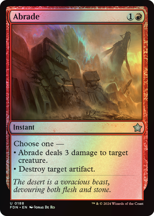 Abrade (FDN) #188 [EN/F]