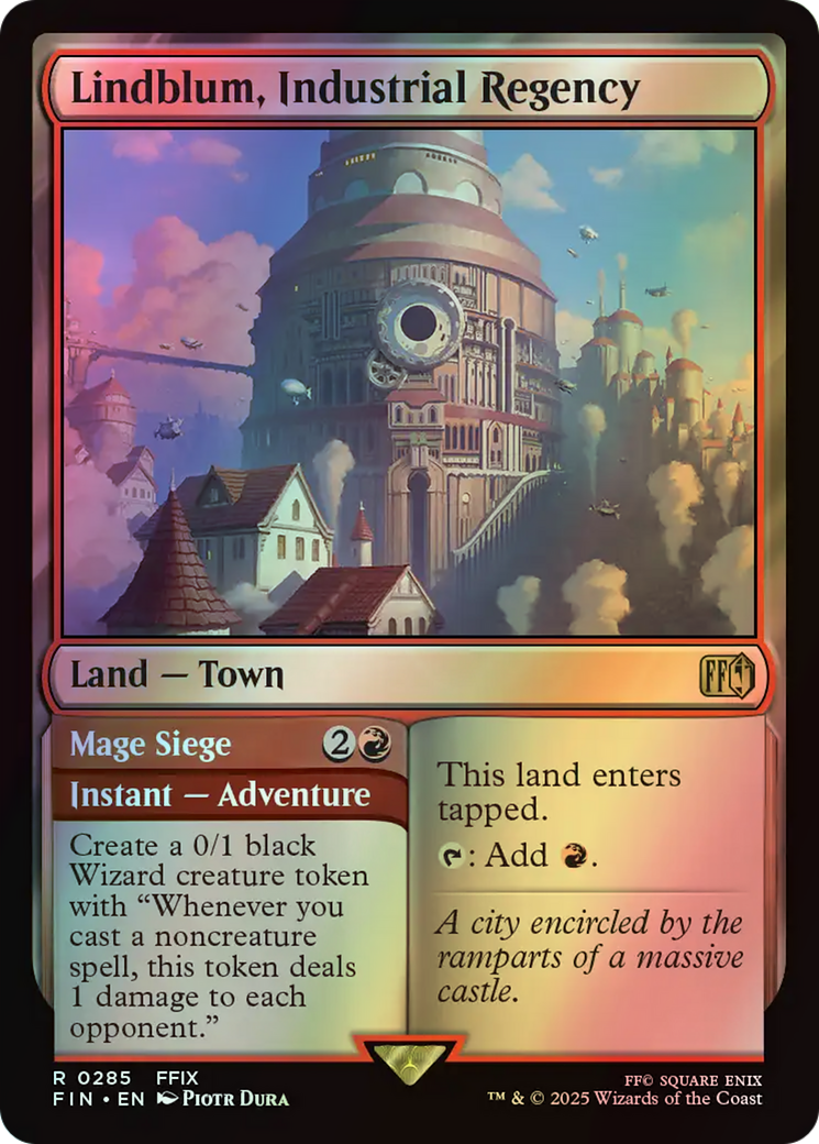 Lindblum, Industrial Regency // Mage Siege (FIN) #285 [EN/F] s/o