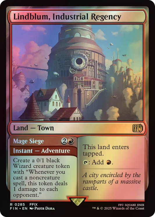 Lindblum, Industrial Regency // Mage Siege (FIN) #285 [EN/F] s/o
