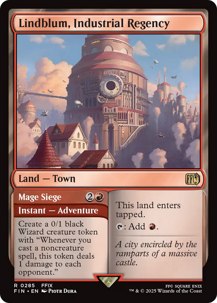 Lindblum, Industrial Regency // Mage Siege (FIN) #285 [EN/N] s/o