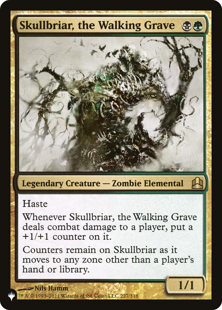 Skullbriar, the Walking Grave (PLST) #CMD-227 [EN/N]