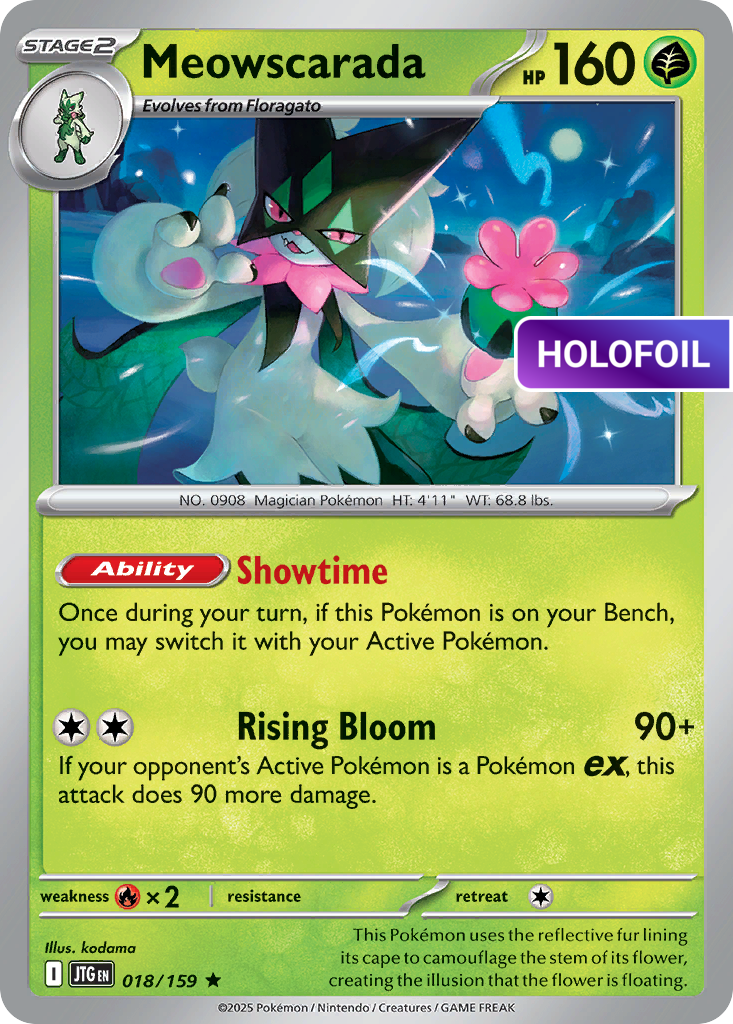 Meowscarada (JTG) #18 [EN/H] s/o