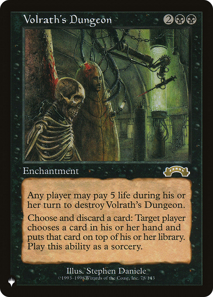 Volrath's Dungeon (PLST) #EXO-78 [EN/N]