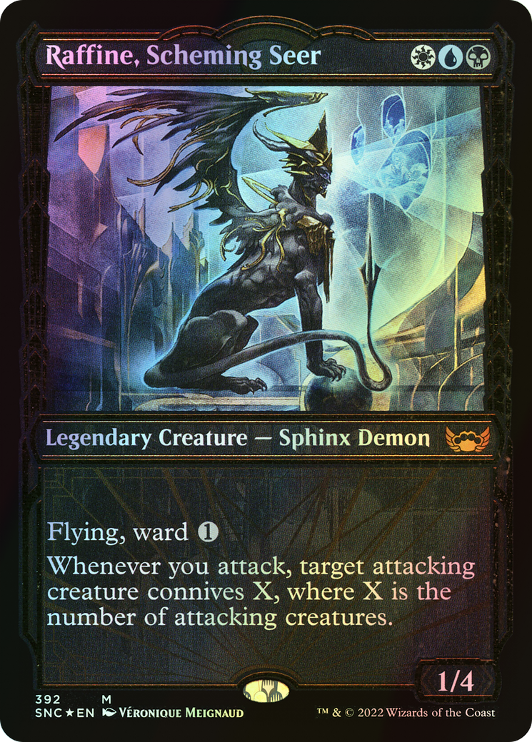 Raffine, Scheming Seer - Gilded (SNC) #392 [EN/F]