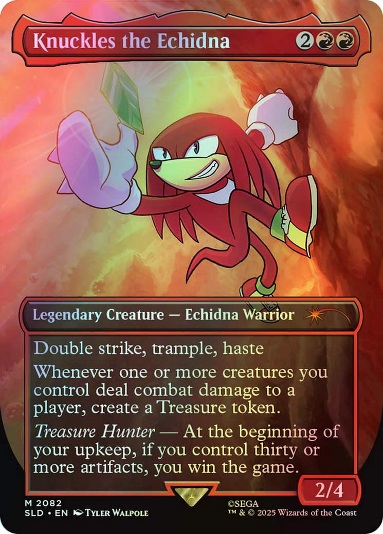Knuckles the Echidna (SLD) #2082 [EN/F]