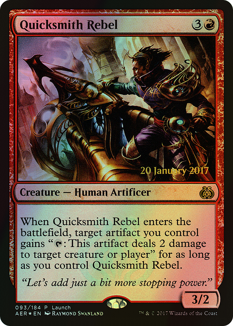 Quicksmith Rebel (PAER) #93 [EN/F]